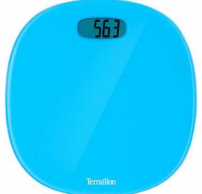 Pop 160Kg Glass Scale - Turquoise