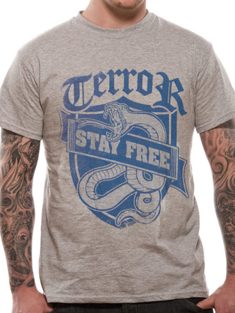 Terror (Stay Free) T-shirt buc_terrorstayfreeTS