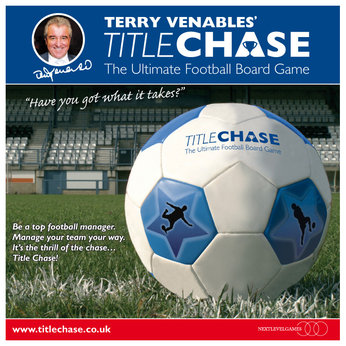 Terry Venables Title Chase Board Game
