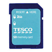 Tesco 2GB SD Card