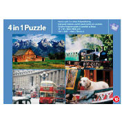 Tesco 4 In 1 Puzzle