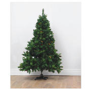 Tesco 7ft Finest Christmas Tree with 100