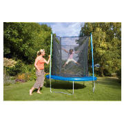 8ft Trampoline with Safety Enclosure