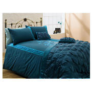 Tesco Applique King Duvet Set, Teal