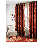 Tesco Ava Jacquard lined eyelet Curtains 64 x 54