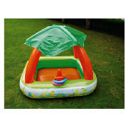 Baby Jungle Pool with Palm Cover
