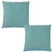 Tesco Basic Cushion Large 50X50Cm Duck Egg