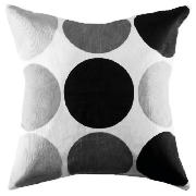 Tesco Basic Cushion Spot, Black