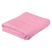 Tesco Bath Sheet, Blush Pink