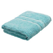 Tesco bath towel Aquamarine