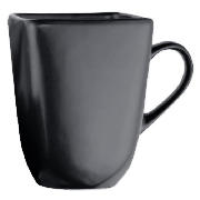 tesco black square mug 4pack