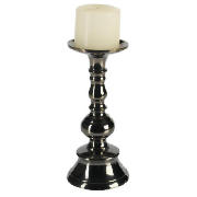 Blackened Nickle Candle Stick 19cm