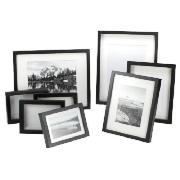 Tesco Block Frame Black Multipack