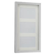 Tesco Block Frame Silver 3 Aperture