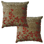 tesco Botanical Jacquard Cinnamon, Maci, Twinpack