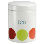 Tesco Bright Spots Cannister Tea