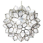 Tesco Capiz Blossom Pendant