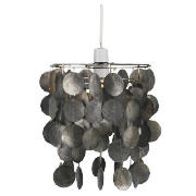 tesco Capiz Pendant, Black
