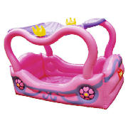 Chad Valley Princess Carriage Inflatable Pink Pool Or Ball Pit 