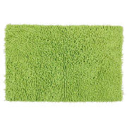 Chenille Bath Mat, Lime