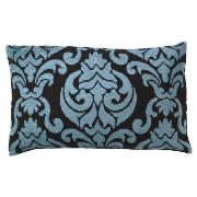 tesco Chenille Damask Jacquard Oblong Cushion