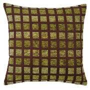 Tesco Chenille Square Cushion, Green