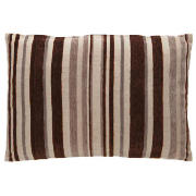 Tesco Chenille Stripe Cushion, Natural 40X60cm