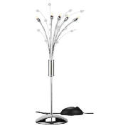 tesco Chrome Hydra Table Lamp