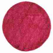 circle shaggy Pink