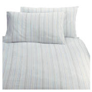 Tesco Coastal Stripe Single Duvet Set