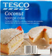 Tesco Coconut Sponge Cake