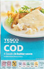 Tesco Cod in Butter Sauce (552g)