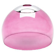 tesco Coloured Glass Pendant, Plum