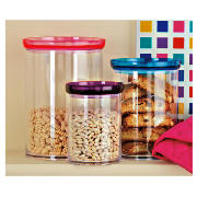 Tesco Coloured PS storage 3 pack x 2