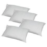 tesco Cotton Cover 4 Pack Pillow