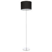 Tesco Cotton Shade Floor Lamp, Black