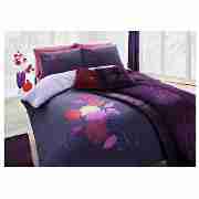 Tesco Daisy Blossom Applique Double Duvet Set,