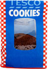 Tesco Double Chocolate Cookies (5) On Offer