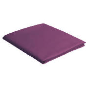 Tesco Double Fitted Sheet, Plum