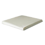 Tesco Double Flat Sheet, Cream