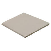 Tesco Double Flat Sheet, Latte