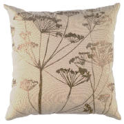 Tesco Embroidered Cushion, Lila