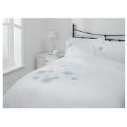 Tesco Evie Applique Duvet Set Kingsize, White