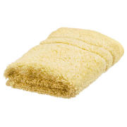 Tesco Face Cloth, Buttercup Yellow