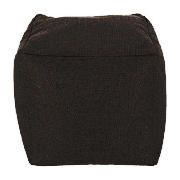 tesco Faux Barkweave Bean Cube, Chocolate