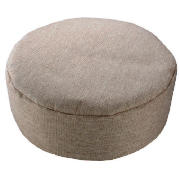tesco Faux Barkweave Round Slab, Natural