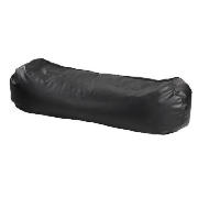 tesco Faux Leather Bean Lounger, Chocolate