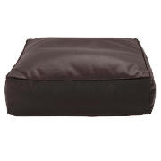 Tesco Faux Leather Bean Slab, Chocolate