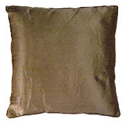 Tesco Faux Silk Cushion , Mocha