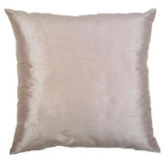 tesco Faux Silk Cushion, Natural